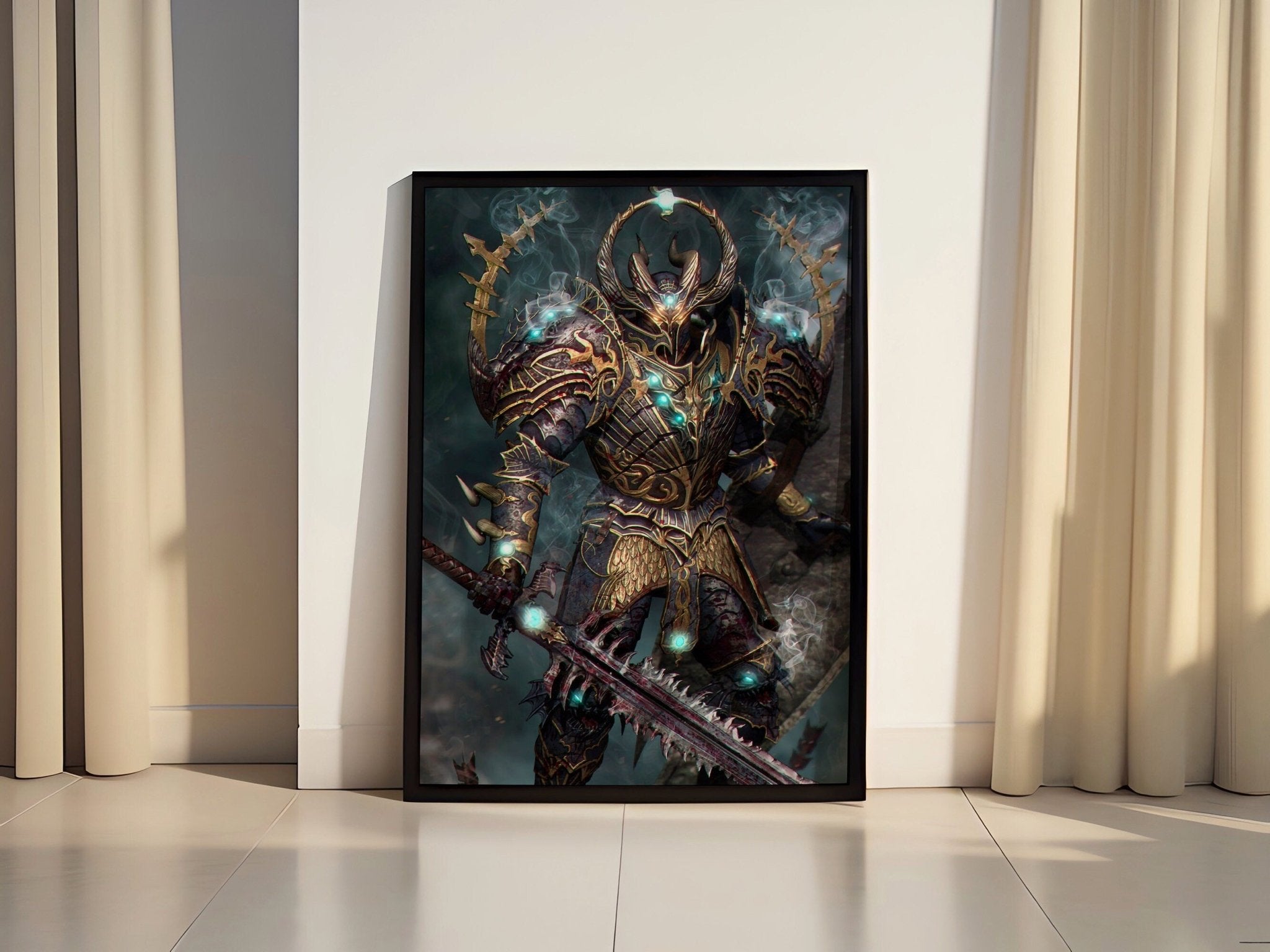 War Hammer Canvas Poster - Canvasworkshop