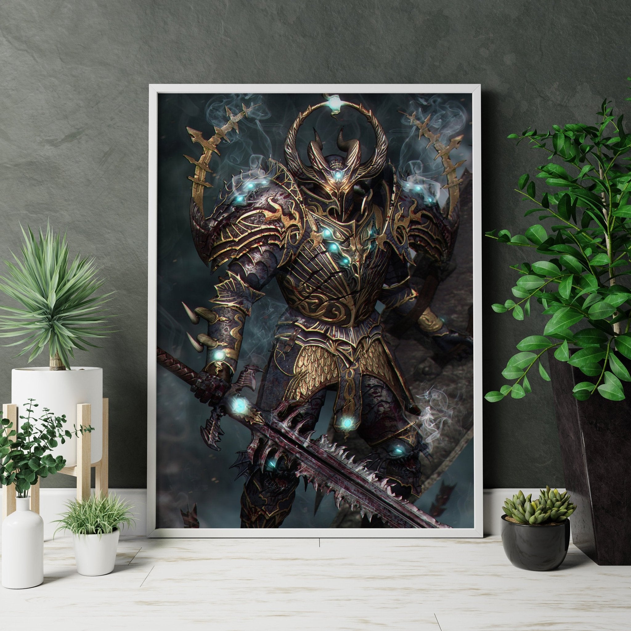 War Hammer Canvas Poster - Canvasworkshop