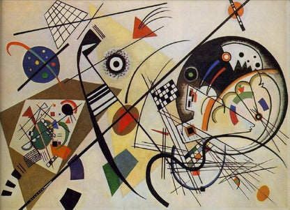 Artwork Wassily Kandinsky Canvas Poster - Canvasworkshop