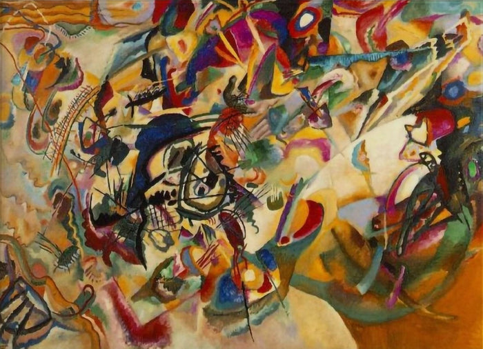 Wassily Kandinsky Composition VII 1913 Wall Art