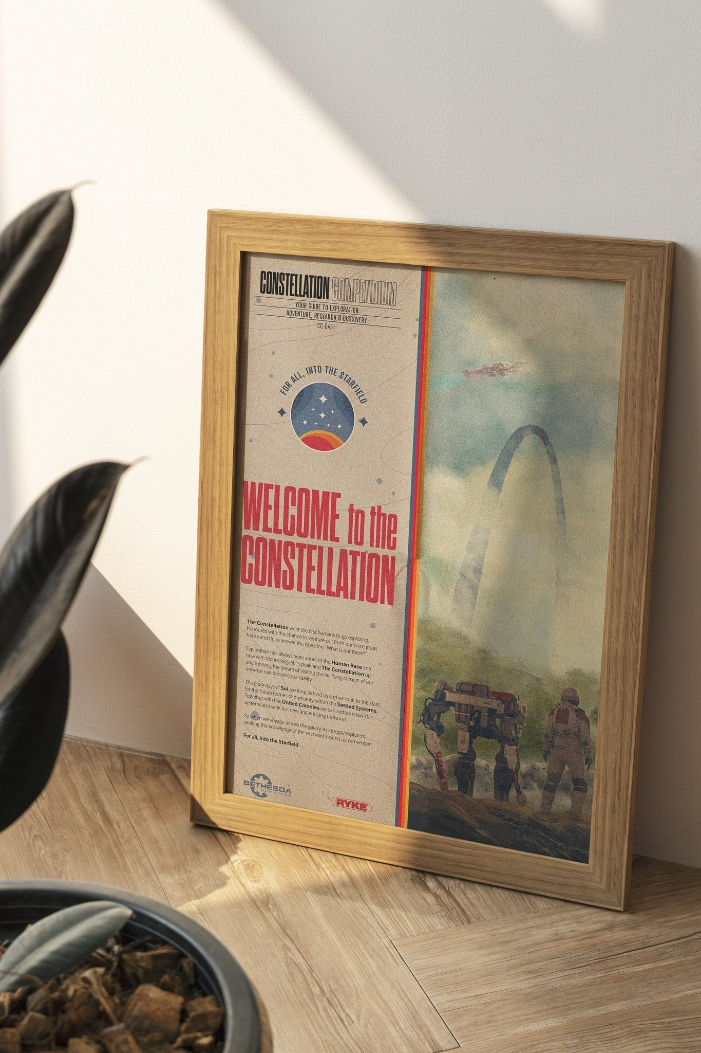 Welcome to the Constellation Canvas Poster - Canvasworkshop