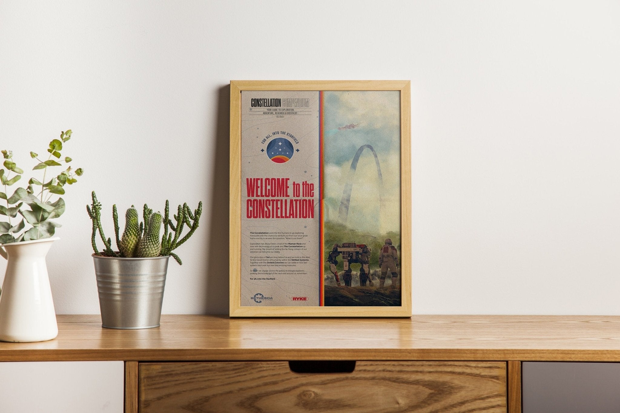Welcome to the Constellation Canvas Poster - Canvasworkshop