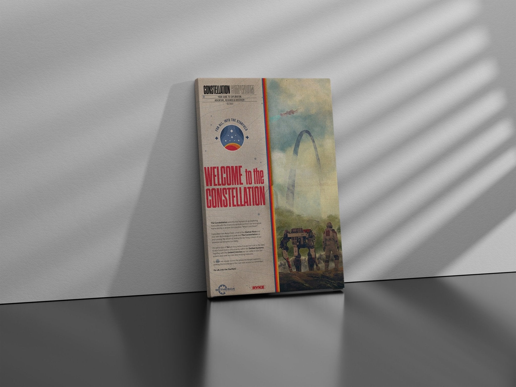 Welcome to the Constellation Canvas Poster - Canvasworkshop