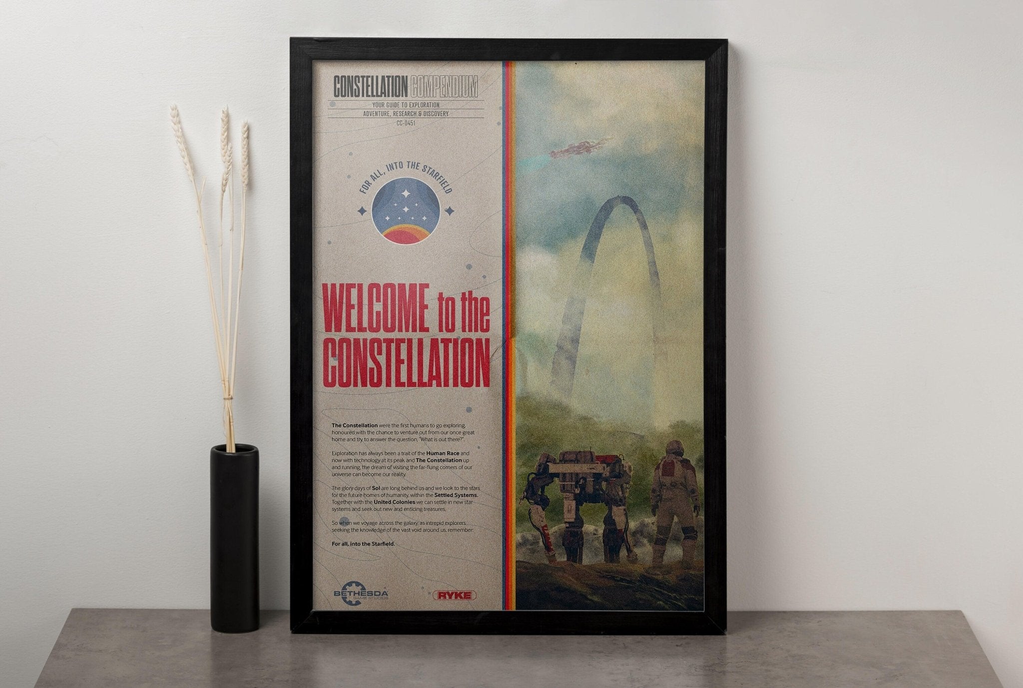 Welcome to the Constellation Canvas Poster - Canvasworkshop