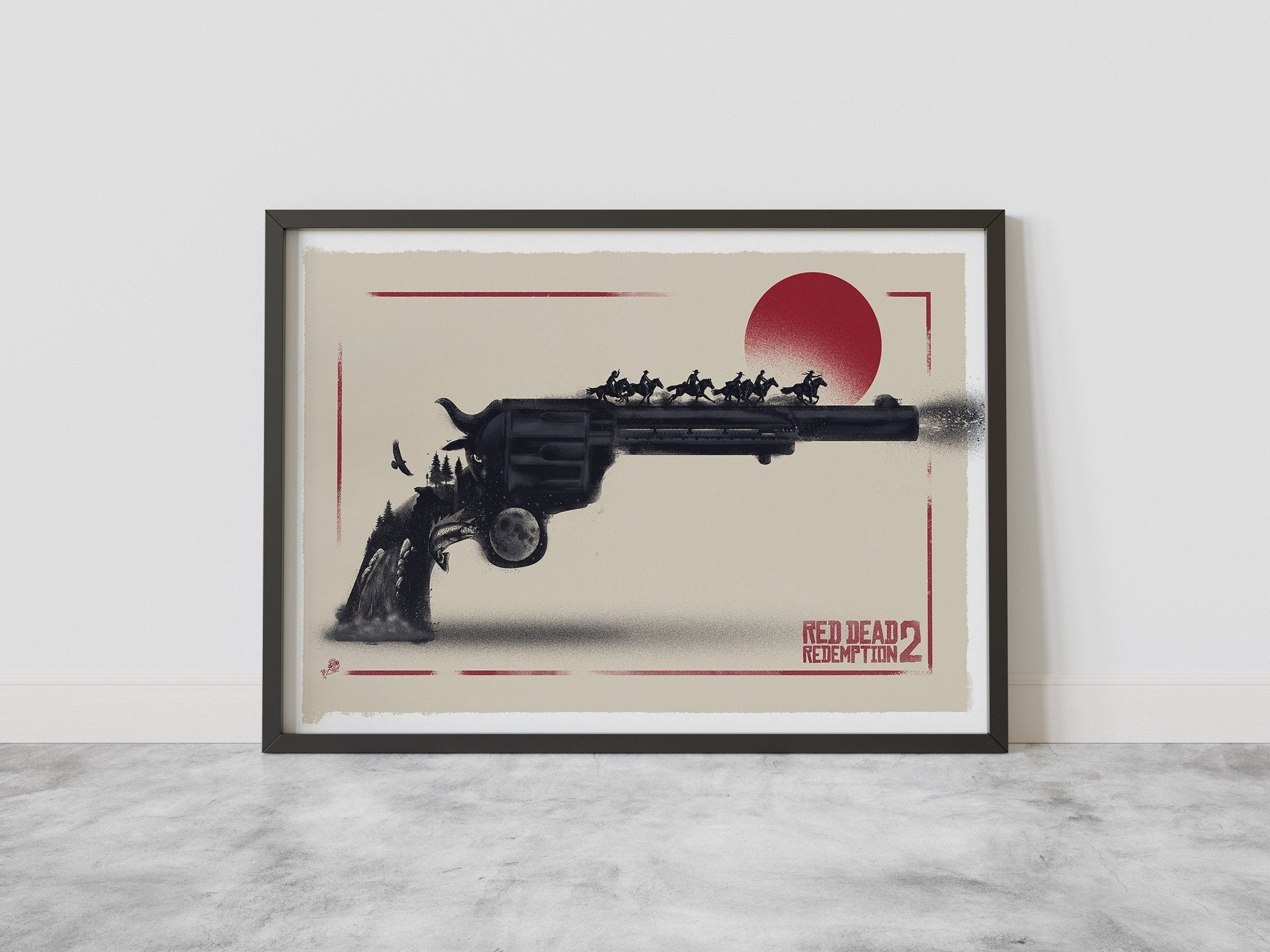 Wild West Canvas Wall Art - Canvasworkshop