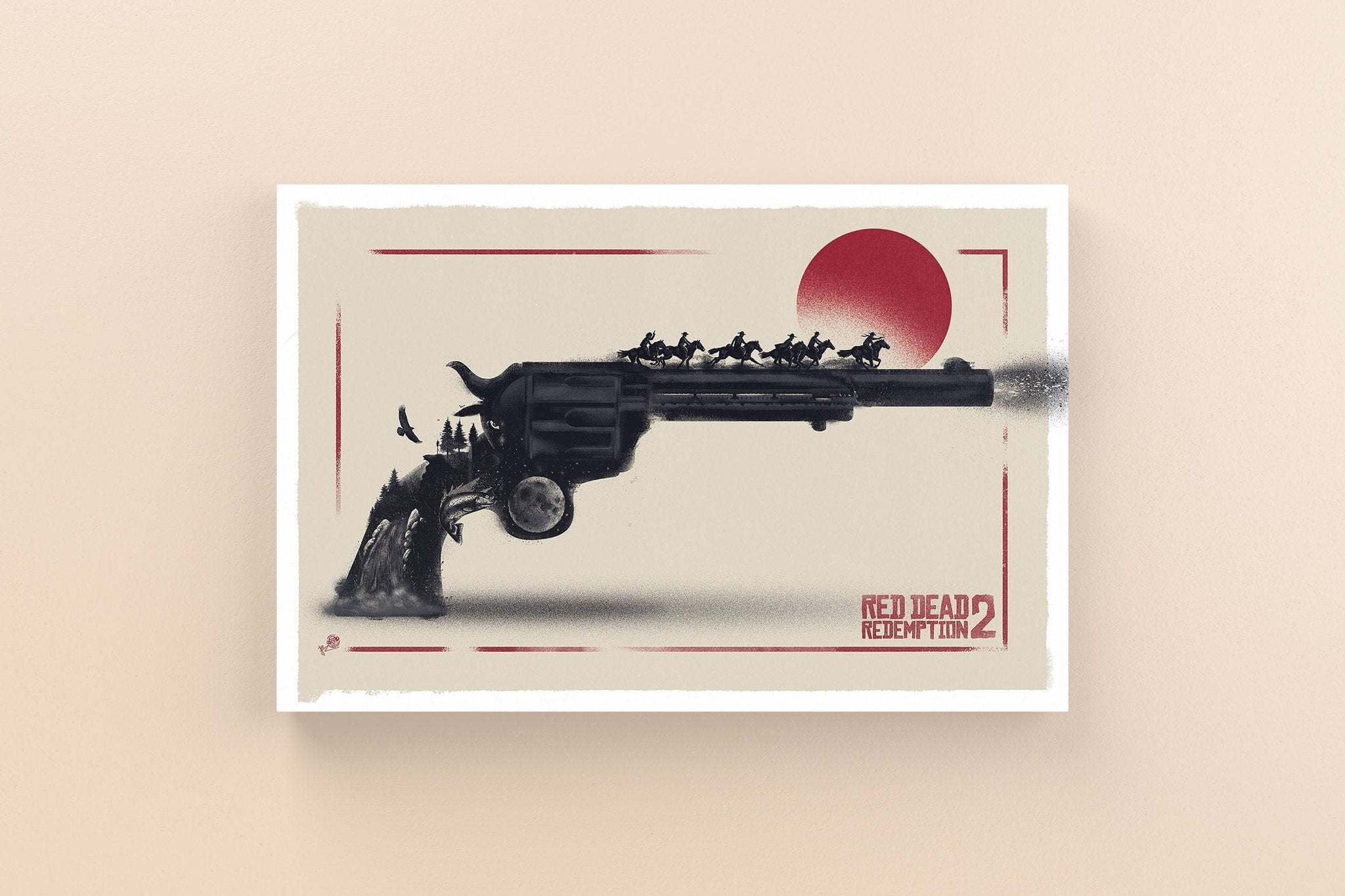 Wild West Canvas Wall Art - Canvasworkshop