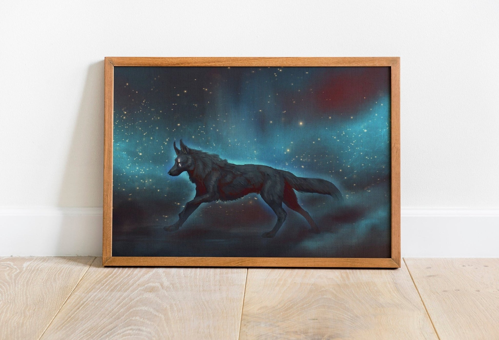 Wolf Canvas Art Poster - Canvasworkshop