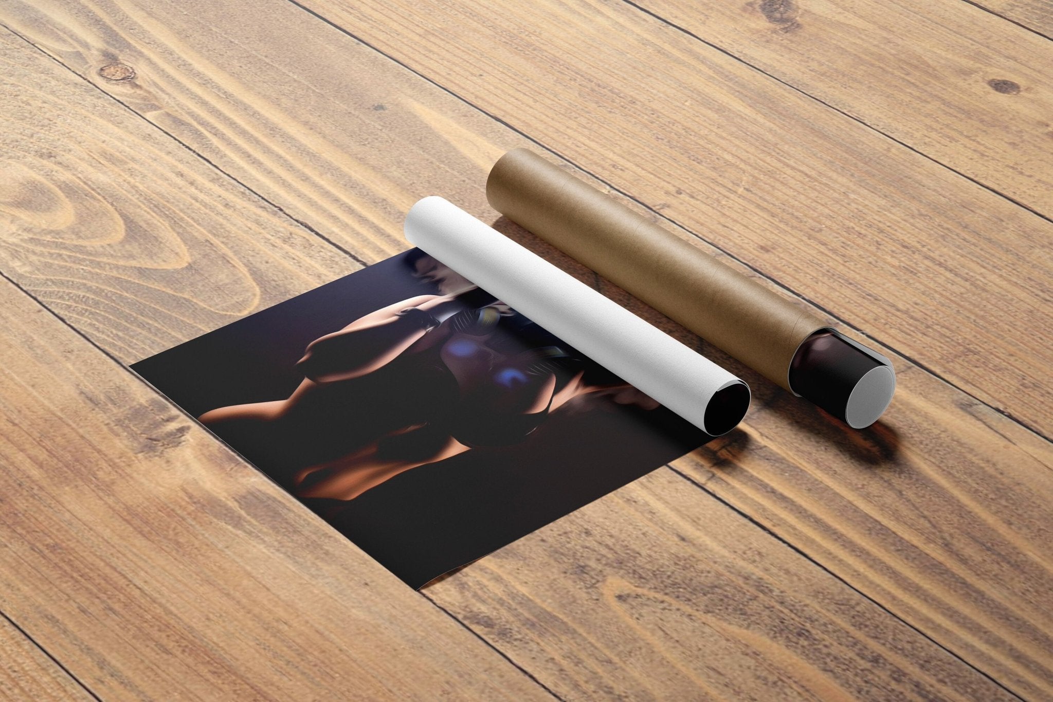Woman Canvas Art Poster - Canvasworkshop