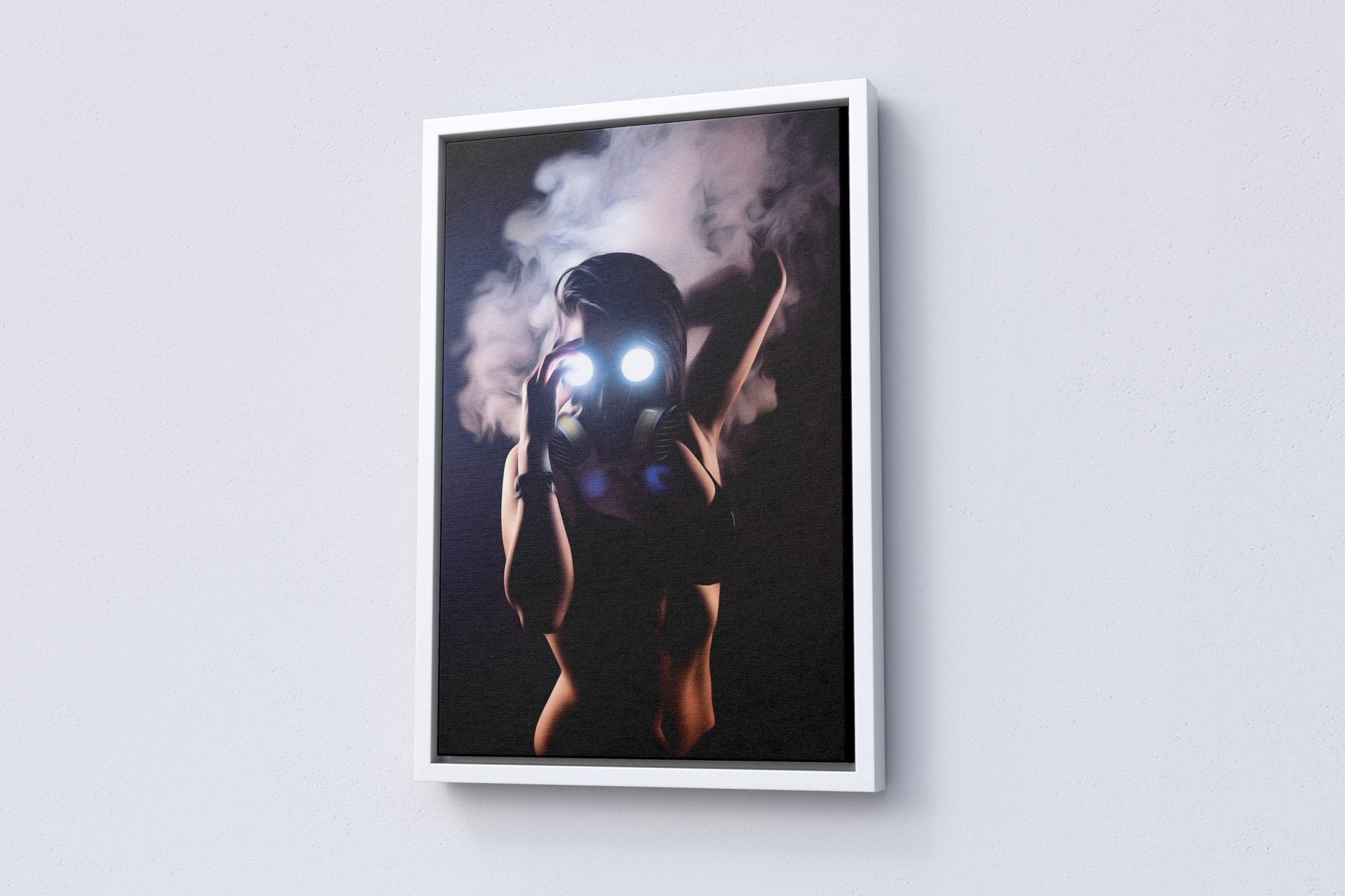 Woman Canvas Art Poster - Canvasworkshop