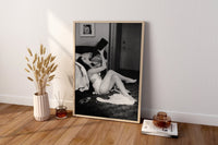 Champagne Woman canvas wall art